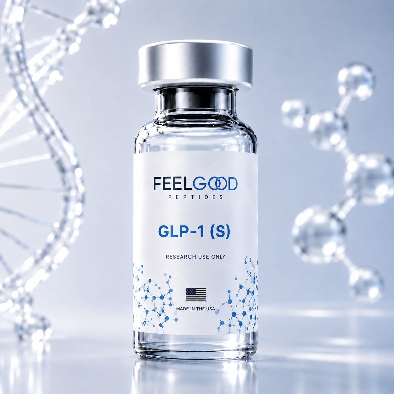 GLP-1 (S) research vial