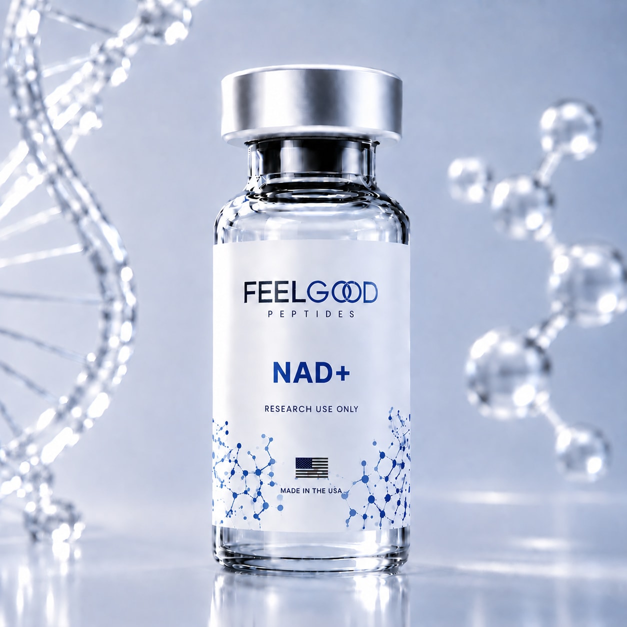 NAD+ research vial