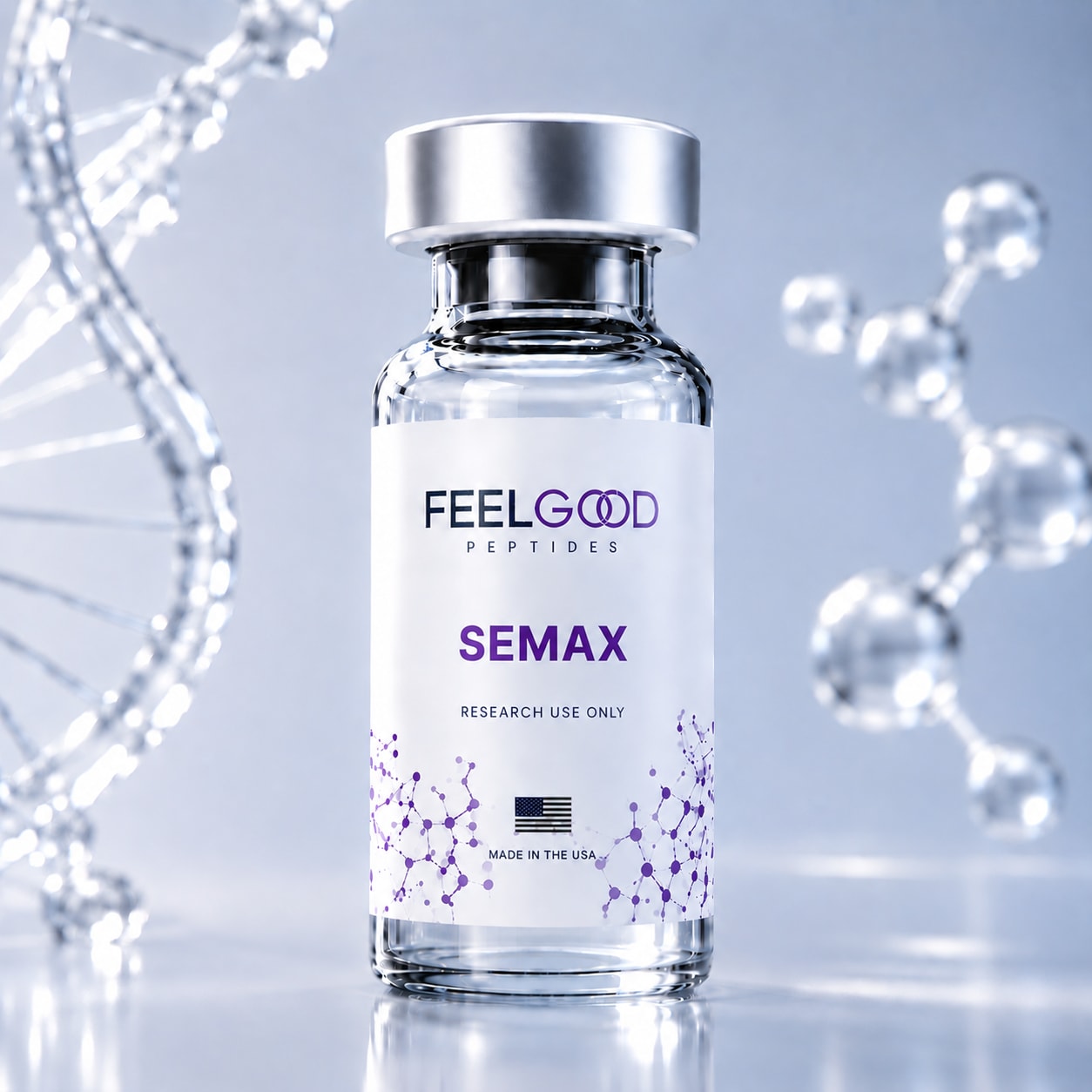 Semax research vial