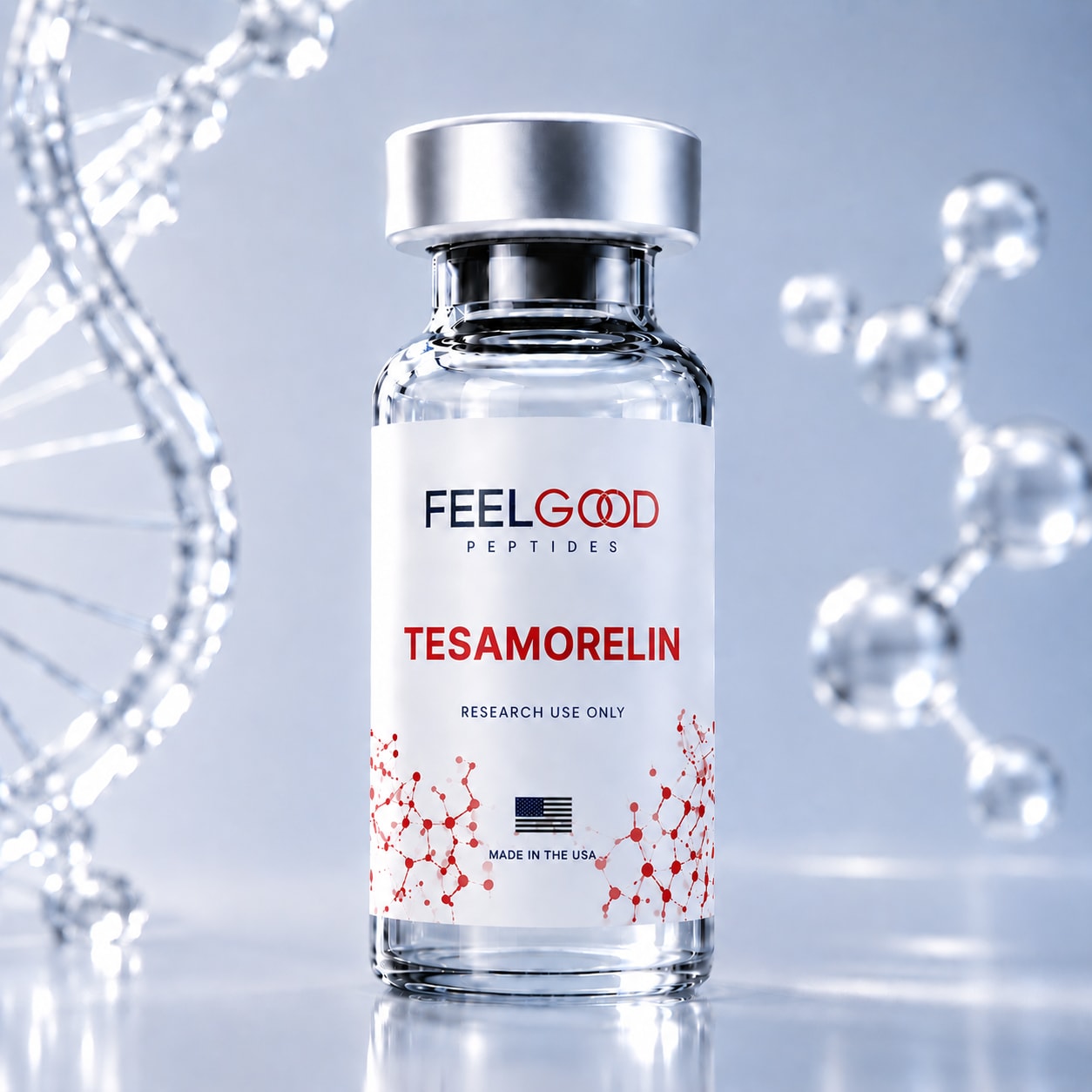 Tesamorelin research vial