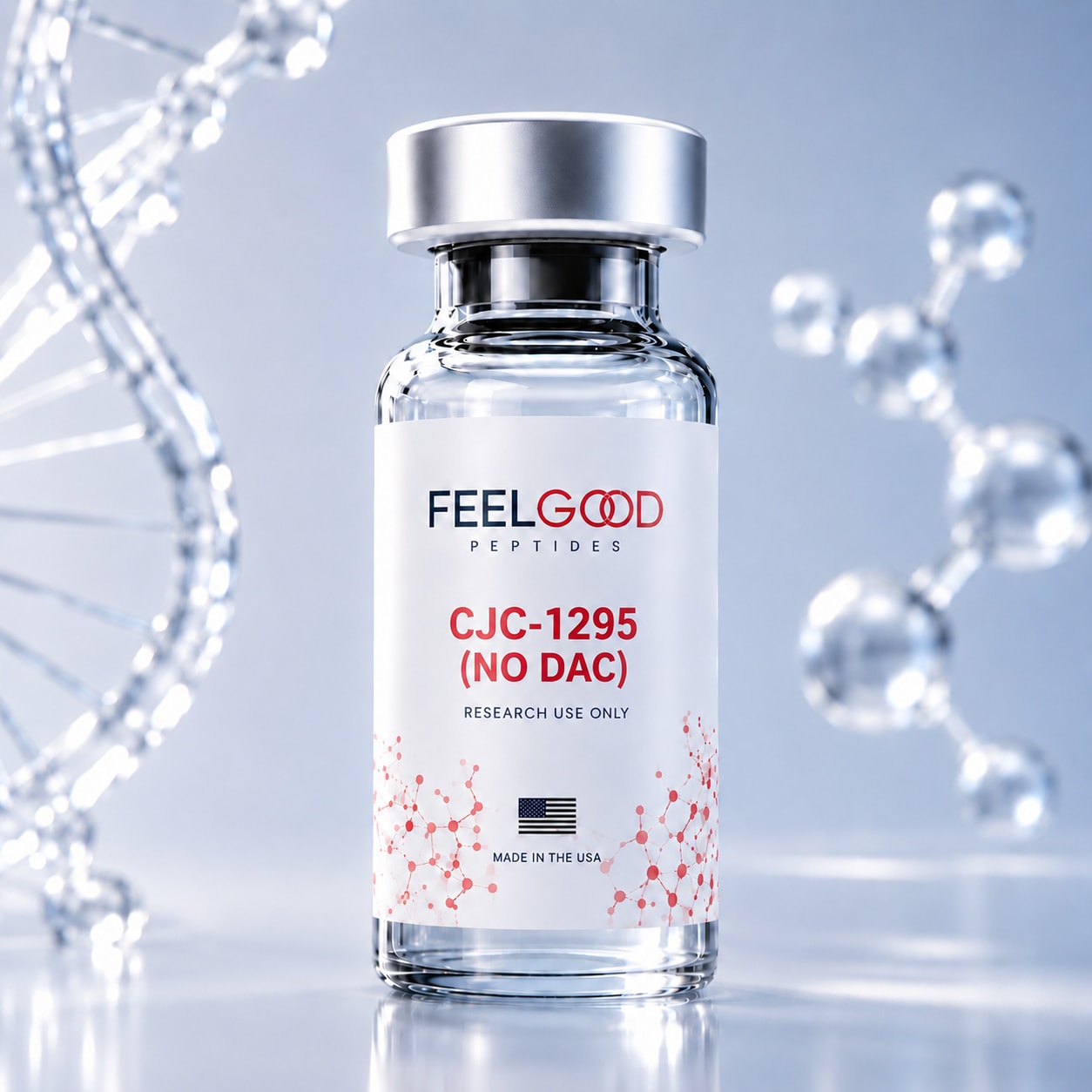 CJC-1295 (No DAC) research vial